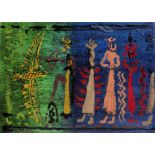 John Piper C.H. (British, 1903-1992) Figures from a Cretan Seal 25.4 x 35.6 cm. (10 x 14 in.) (Pa...