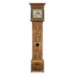 A late 17th century walnut marquetry longcase clock by a Tompion apprentice Robert Pattison, Gree...