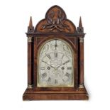 A good second quarter of the 19th century brass-mounted mahogany table clock Henry Pace, London