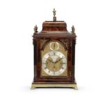 A good late 18th century quarter chiming mahogany table clock Eardley Norton, London. No. 1828 2