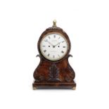 A 19th century mahogany and brass table clock with trip repeat G.P.Tode, 248 Regent Street, Londo...