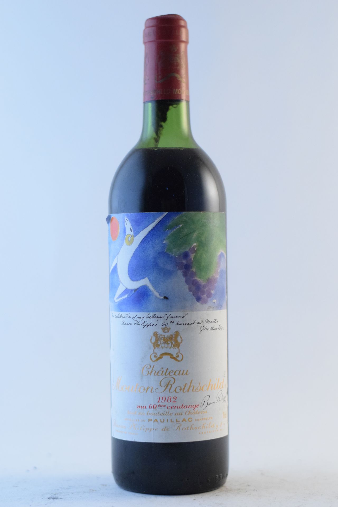 Château Mouton Rothschild 1982, Pauillac 1er Grand Cru Classé (1)