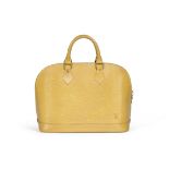 Yellow Epi Leather Alma PM, Louis Vuitton, c. 1996, (Includes dust bag)