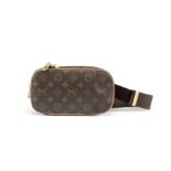 Monogram Gange Pochette Crossbody Bag, Louis Vuitton, c. 2001, (Includes padlock and dust bag)