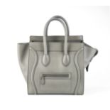 Elephant Grey Medium Luggage Tote, Céline, c. 2012,