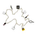 Cosmetic Charms Necklace, Chanel, Autumn 2008, (Includes box)