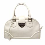 White Bowling Montaigne Epi MM Bag, Louis Vuitton, c. 2011, (Includes dust bag)