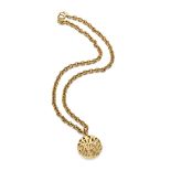 Openwork Medallion Necklace, Chanel, c. 1984 Collection 25,