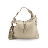 Cream Large New Jackie Bag, Gucci,