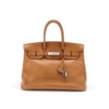 Potiron Clemence Birkin 35, Hermès, c. 2006, (Includes padlock, keys, rain jacket, and dust bag)