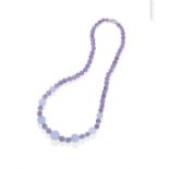 An amethyst, chalcedony and diamond necklace, BY MARGHERITA BURGENER