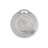 Vacheron & Constantin. An 18K white gold keyless wind open face pocket watch Ref: 6345, Circa 1970