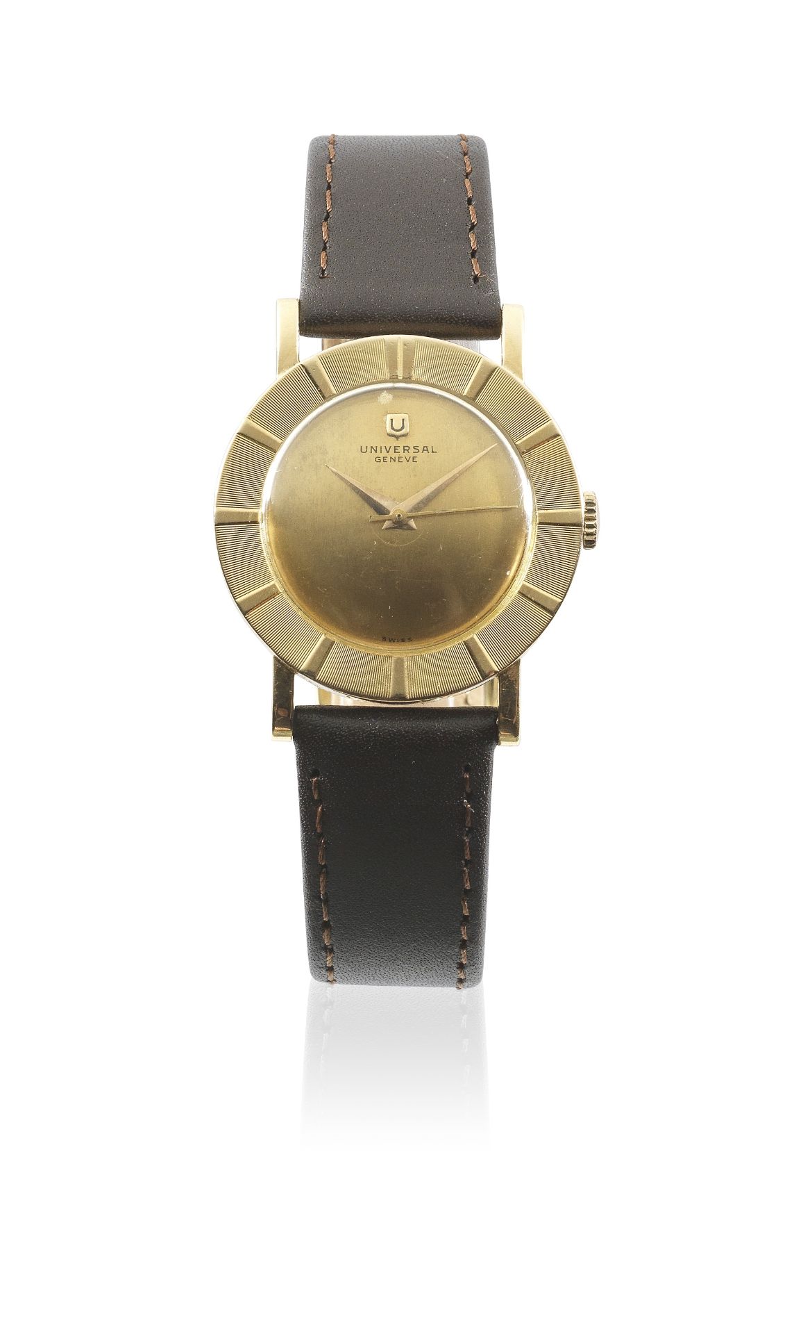 Universal Genève. An 18K gold manual wind wristwatch Ref: 106511-1, Circa 1960