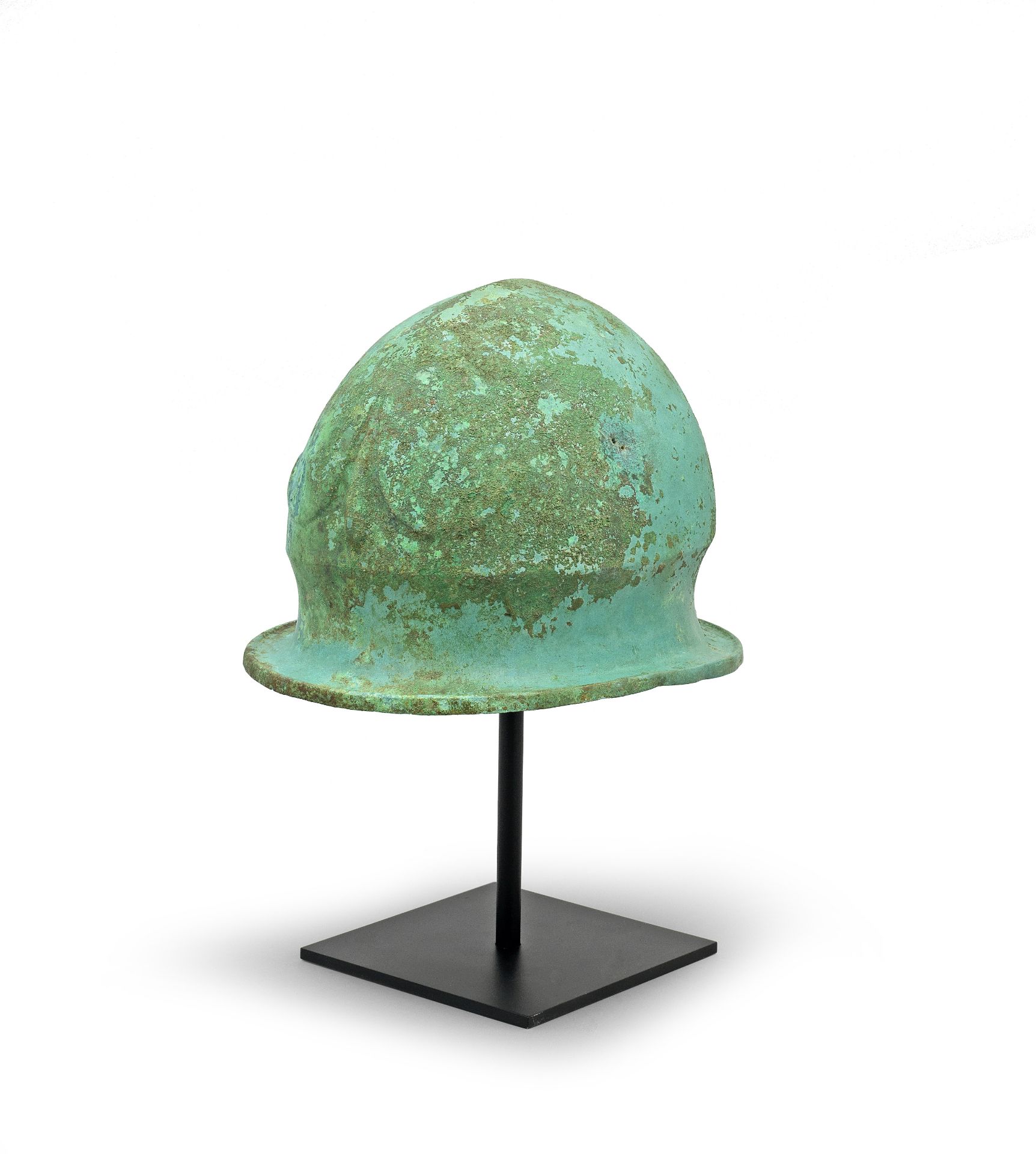 An Italic Negau type bronze helmet