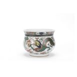 A famille verte dragon censer Qing Dynasty