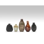 A group of five various snuff bottles Qing Dynasty (5)