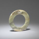 A jade disc, bi Ming Dynasty or earlier (2)