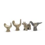 A group of grey pottery animals Warring States/Han Dynasty (4)