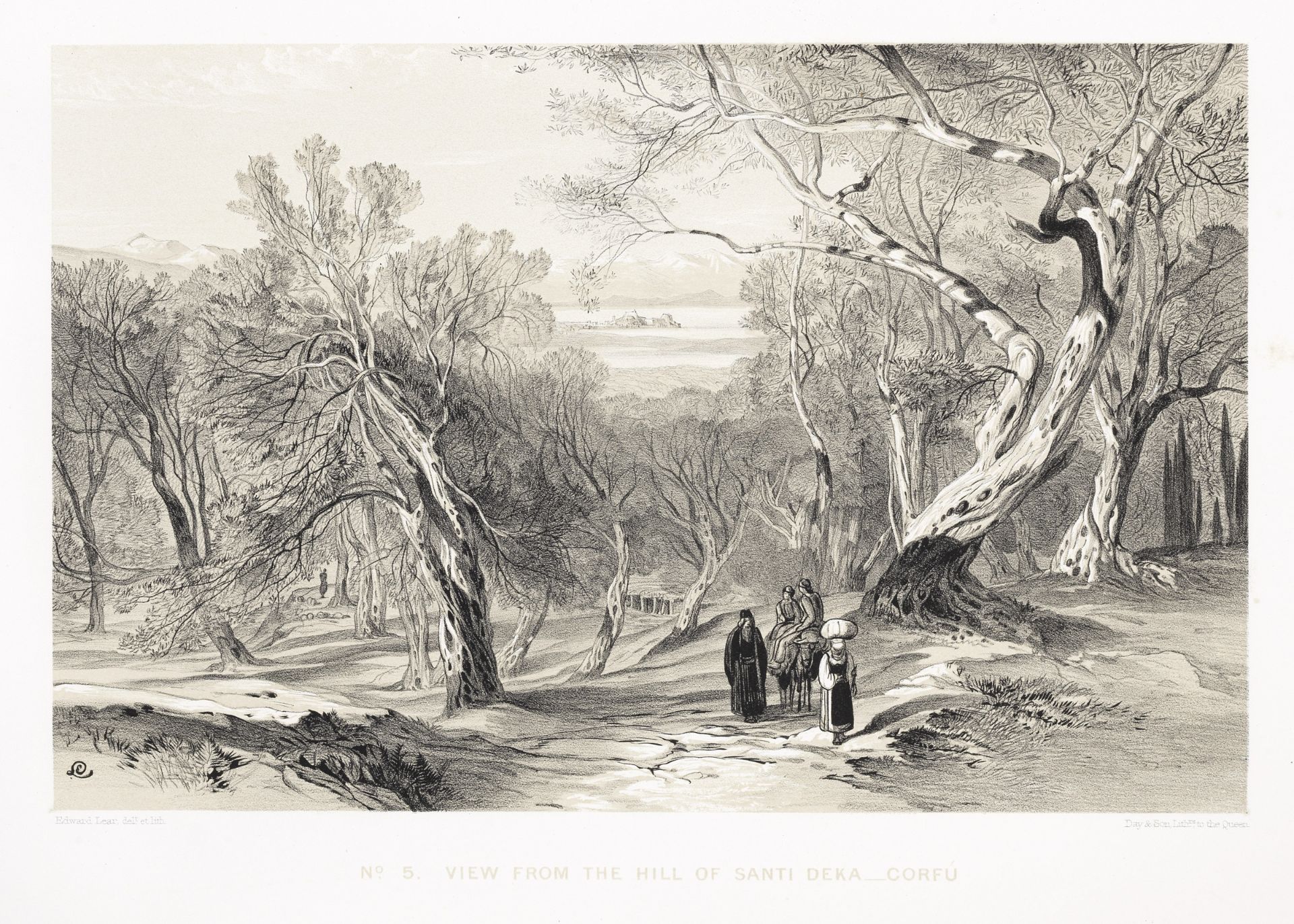 LEAR (EDWARD) Views in the Seven Ionian Islands, First edition, Edward Lear, 1 December 1863