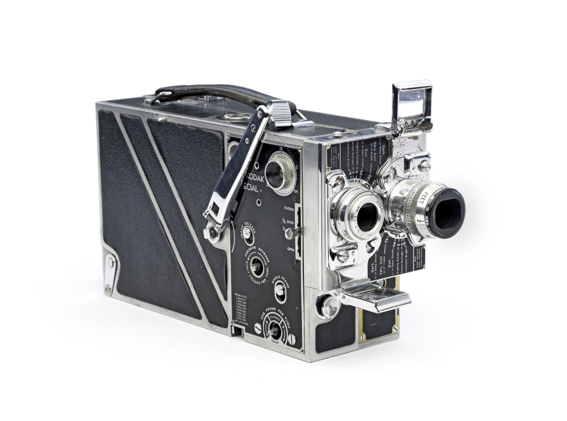 An Eastman Kodak co. 16mm Cine-Kodak Special camera,