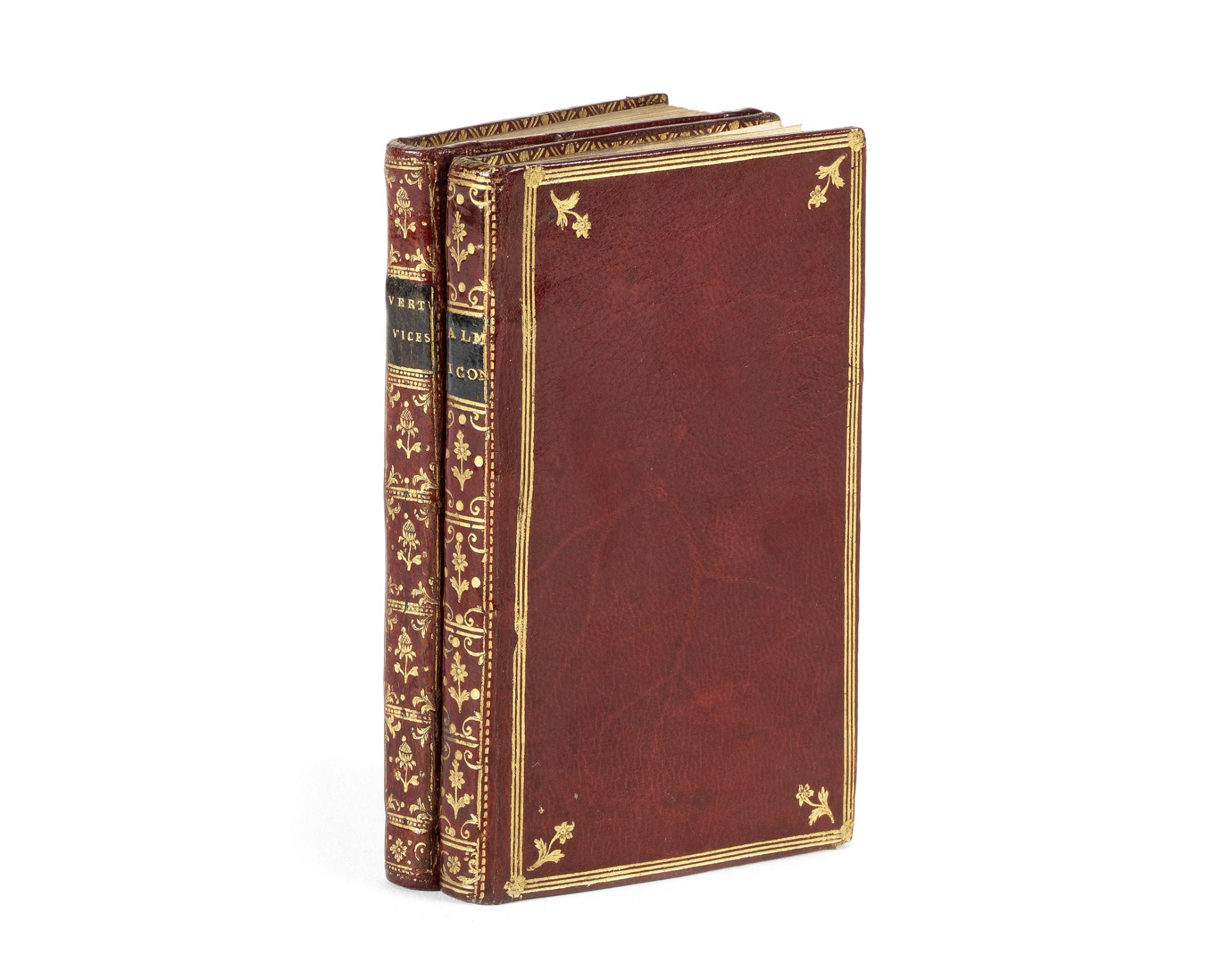 ALMANACHS - GRAVELOT & COCHIN Almanach iconologique ou des arts pour l'année 1764; Almanach... l'...