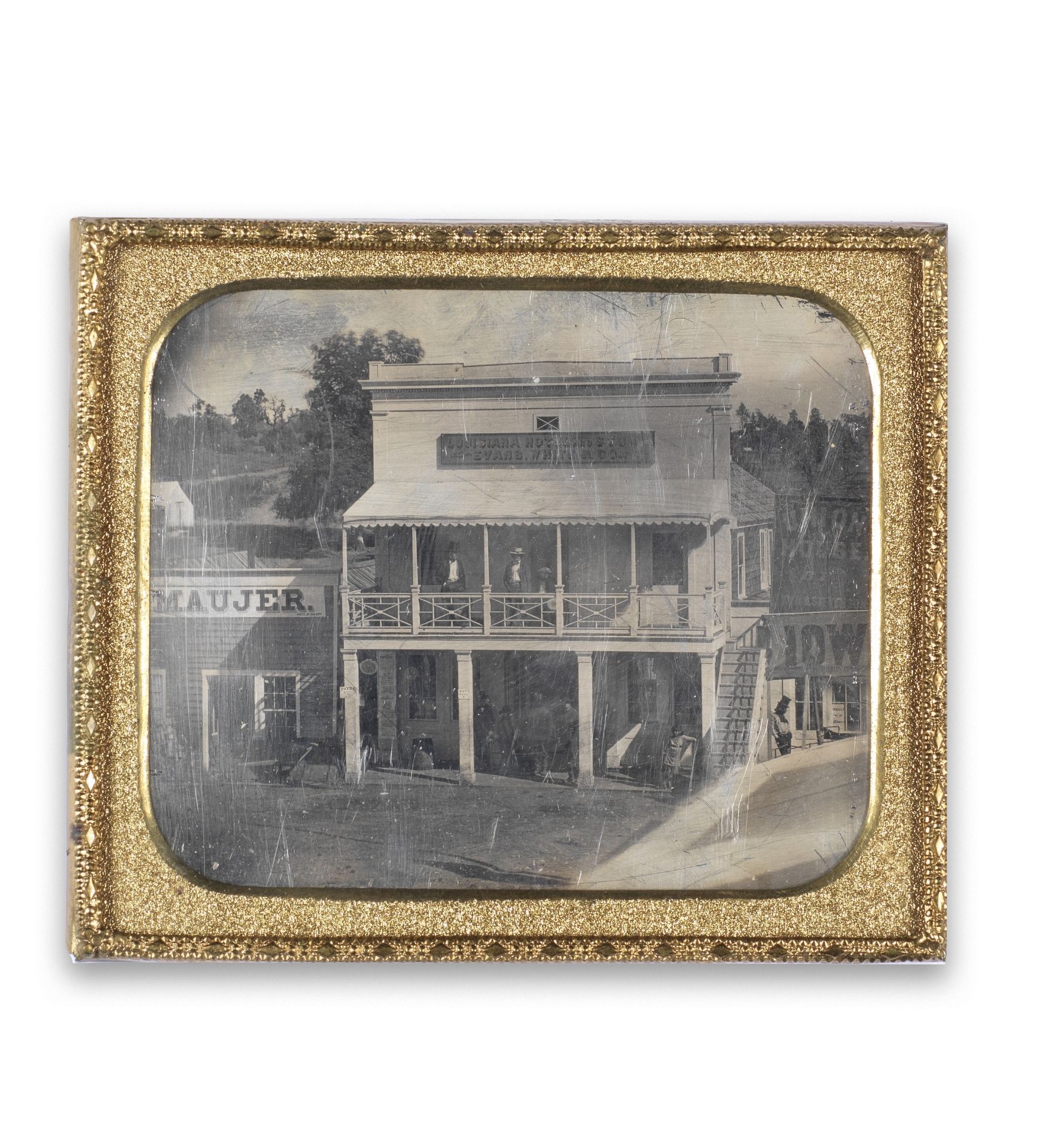 DAGUERREOTYPE Louisiana Hotel and Store, Jackson, California; (2)