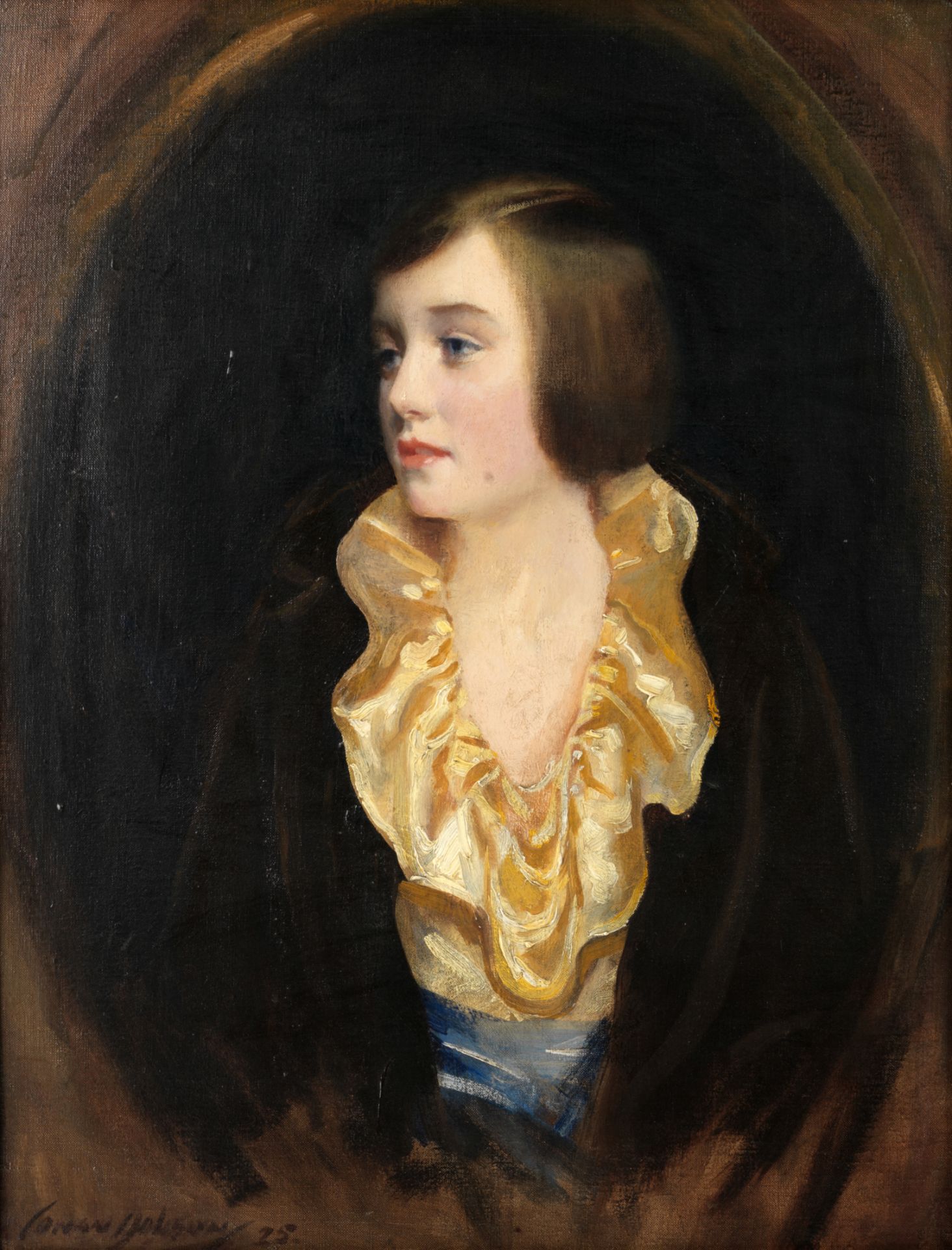 Cowan Dobson, RBA (British, 1893-1980) Portrait of Diana Forbes