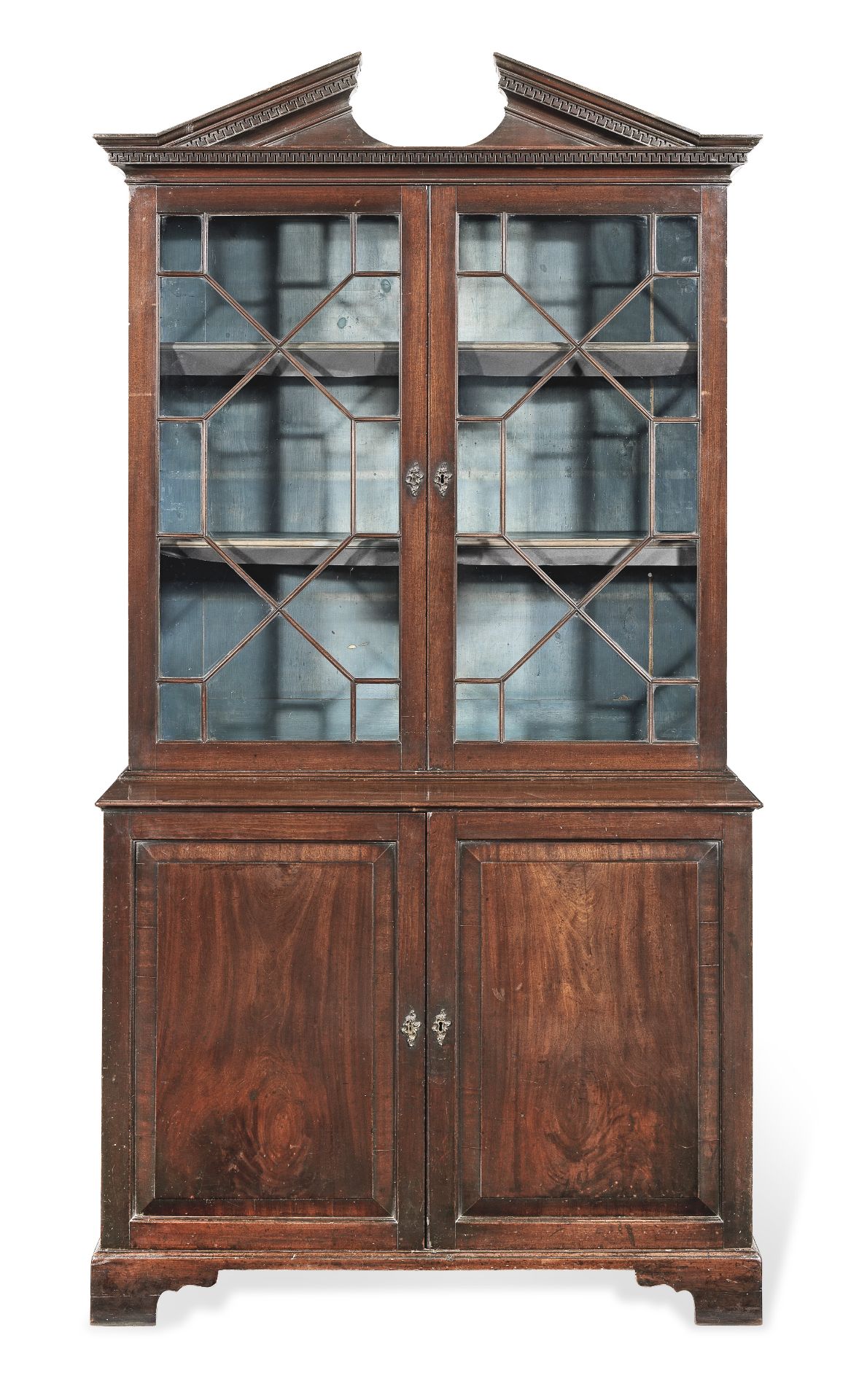 A late George II mahogany bookcase