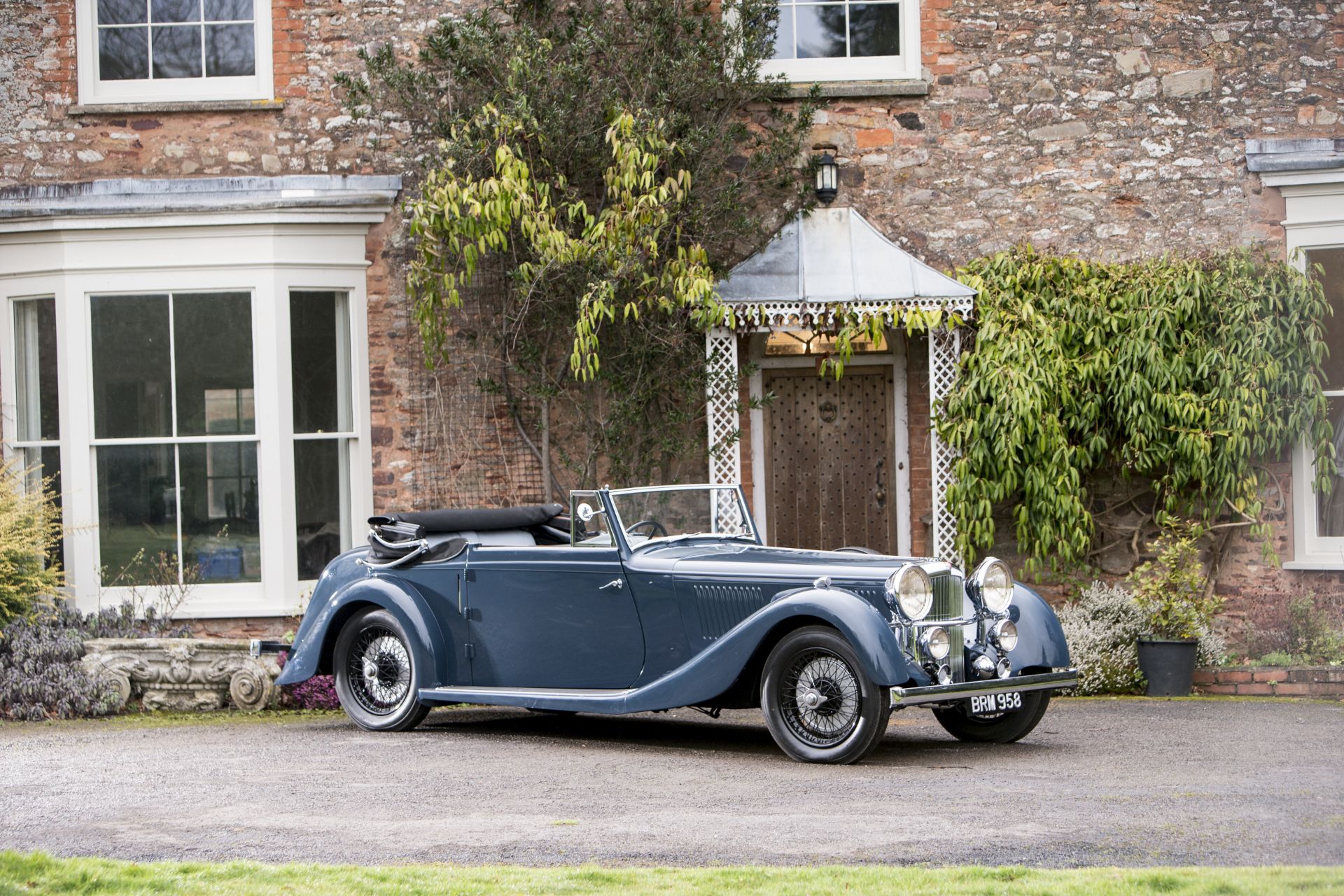 Offered from a distinguished private collection,1936 Alvis 4.3-Litre SA Drophead Coupé Chassis n...