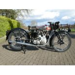 1937 Vincent-HRD 500cc Series-A Comet Frame no. D1428 Engine no. C494