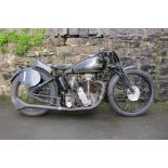 1932 Velocette 348cc KTT Frame no. KX4107 Engine no. KTT346