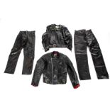 Two sets of two-piece leathers ((4))