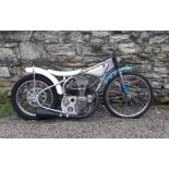 The ex-Václav Verner, c.1980 Jawa 498cc Type 895 Long-track Racing Motorcycle Frame no. 7 Engine ...