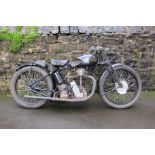 c.1932 Velocette 348cc KTT Frame no. KX4096 Engine no. KTT343 (see text)