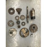 An assortment of believed Vincent transmission components ((Qty))
