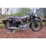 c.1937 AJS 347cc Model 26 Frame no. 1775 Engine no. 37/26 6306A (see text)