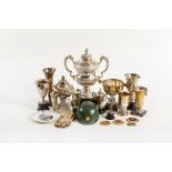 A collection of Fergus Anderson trophies and memorabilia ((Qty))