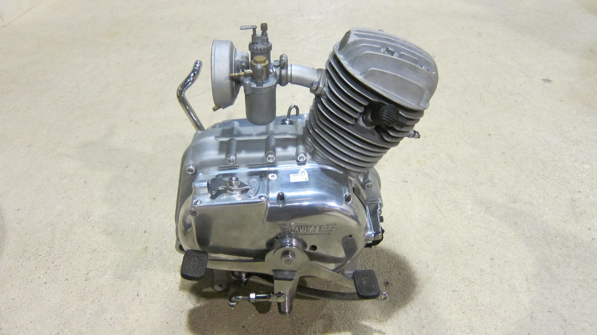 A Laverda engine/gearbox unit