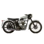 Rare, one-year-only model supplied with factory Racing Kit, 1953 Triumph 498cc T100C Project Fram...