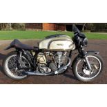 1954/5 Norton 348cc Manx Model 40M Frame no. J10M2 57859 Engine no. K10M 62506 (see text)