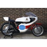 1972 Yamaha 350cc TR3 Racing Motorcycle Frame no. over-painted Engine no. R5-990236