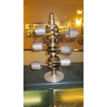 A display crankshaft assembly