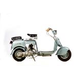 c.1948 Lambretta 125cc Tipo B Motor Scooter Frame no. 1054 Engine no. TIPO B 18024