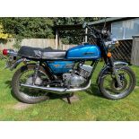 1975 Suzuki GT250A Frame no. 59392 Engine no. GT250-103020