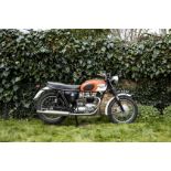 Property of a deceased's estate, 1966 Triumph 649cc T120 Bonneville Frame no. T120 DU43310 Engine...