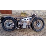 1925 Douglas 596cc RA Model OB Frame no. 5759/3 Engine no. OE 124