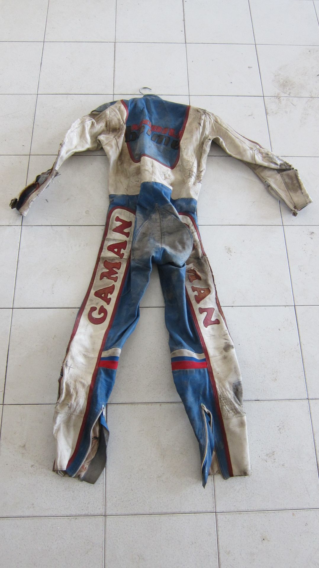 A set of Racing Motorcycle Leathers