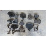 A quantity of single saddles ((Qty))