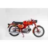 1961 Motobi 125cc Imperiale Sport Frame no. IS 433590 Engine no. 3544