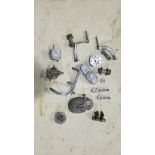 Assorted motorcycle components ((Qty))